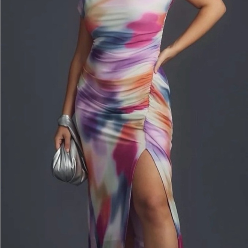Anthropologie Maya Colorful Maxi Dress